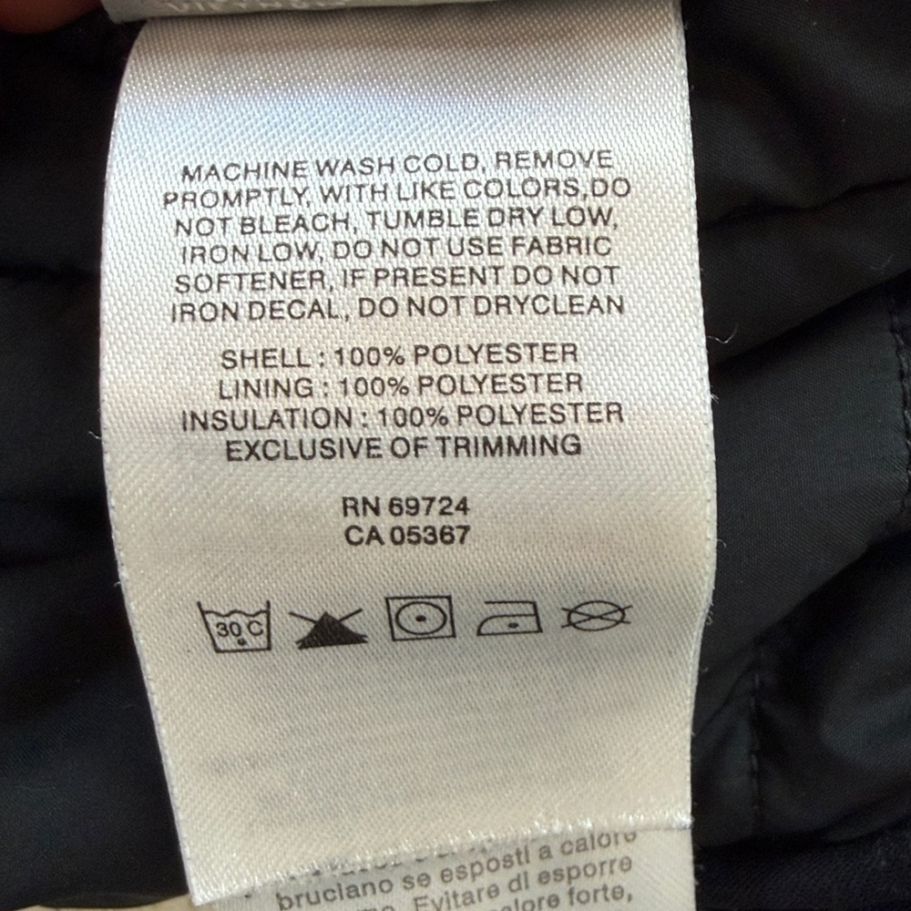 Columbia Reversible Jacket black white houndstooth Toddler Girl 4T - Picture 10 of 16